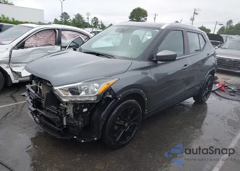 2020 Nissan Kicks Sv Xtronic Cvt from USA, damaged, VIN 3N1CP5CVXLL481267